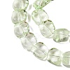 Electroplate Glass Beads Strands EGLA-N012-07E-3