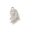 304 Stainless Steel Charms STAS-S144-01P-B-1