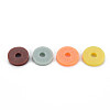 4 Colors Handmade Polymer Clay Beads CLAY-N011-032-36-3