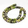 Natural Serpentine Beads Strands G-N0170-001-8.5mm-2