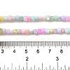 Rainbow Color Dyed Natural Freshwater Shell Beads Strands SHEL-G018-02D-4