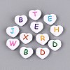 Opaque Acrylic Enamel Beads SACR-Q001-16A-B01-2