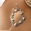 Alloy Link Chain Bracelets for Women FS-WG3F7A9-01-1