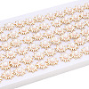 Daisy Flower Natural Pearl Stud Earrings with Enamel PEAR-N020-07G-5