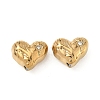 304 Stainless Steel Crystal Rhinestone Beads STAS-U050-01D-G-1