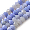 Natural Banded Agate/Striped Agate Beads Strands G-E605-A02-02G-2
