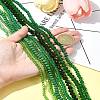 Electroplate Glass Beads Strands EGLA-FS0001-42B-10