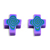Handmade Polymer Clay Beads CLAY-T020-30B-2
