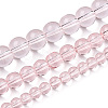 Transparent Glass Beads Strands GLAA-T032-T6mm-10-4