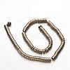 Electroplate Non-magnetic Synthetic Hematite Beads Strands G-F300-17C-06-2