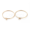 316 Surgical Stainless Steel Hoop Earring Findings LS-X-STAS-J025-01B-G-2