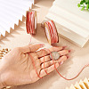 2 Rolls Segment Dyed Cotton Twisted String Cord OCOR-TA0002-95B-6