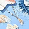 Shell Pendant Necklaces NJEW-TA00179-02-1