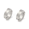 Non-Tarnish Ion Plating(IP) 304 Stainless Steel Clip-on Earrings EJEW-M001-11P-1