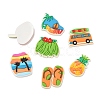 Hawaii Theme PVC Plastic Cabochons PL-CBAEA65-01-2