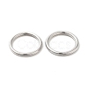 Alloy Soldered Closed Jump Rings KK-WH0052-05D-P-3
