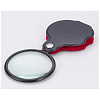 Mini Glass Lens Magnifier AJEW-L073-13-5