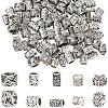 100Pcs 5 Styles Tibetan Style Alloy European Beads FIND-SP0020-72-1