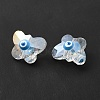 Evil Eye Glass Butterfly Beads G-P485-01A-4