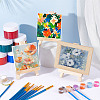 Foldable Wood Triangle Easel WOOD-WH0034-52A-3