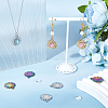 DIY Blank Sun Pendant Making Kit DIY-UN0005-08-2