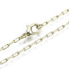 Brass Paperclip Chains MAK-S072-09B-14KC-2