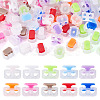 100Pcs 10 Colors Plastic Cord Locks KY-TA0001-66-2