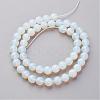 16 inch long Opalite Loose Beads GSR8mmC081-3
