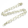 Brass Paperclip Chains MAK-S072-11B-14KC-3