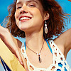 50Pcs Natural Spiral Shell Pendants SSHEL-CW0001-01-8