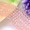 Imitation Austrian Crystal Bead Strands G-M181-6mm-30A-1