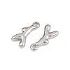 304 Stainless Steel Pendants STAS-L303-26P-01-2