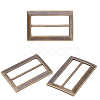 20Pcs Alloy Belt Buckles FIND-CL0001-37AB-7