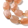Natural Sunstone Beads Strands G-H061-A02-01-4