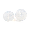 Transparent K9 Glass Beads GLAA-E048-31-2