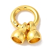 Ring Rack Plating Brass Spring Gate Rings KK-A225-05A-G-1