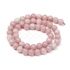 Natural Pink Opal Beads Strands G-G829-03-10mm-2