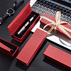 Rectangle Cardboard Pen Storage Boxes with Magnetic Flap Lid CON-WH0094-39-5