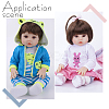 Plastic Doll Hair DIY-WH0591-422A-5
