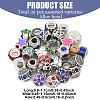 30Pcs 10 Styles Alloy European Beads MPDL-YW0001-03-2