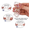 Transparent Acrylic Linking Rings PACR-R246-053-6
