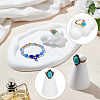 3Pcs 3 Style Gesso Jewelry Plate DJEW-WR0001-02-4