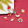 Alloy Enamel Pendants ENAM-SZ0001-19LG-3