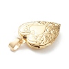 Brass Locket Pendants KK-P199-16G-4