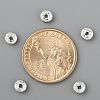Brass Grade A Rhinestone Spacer Beads RB-A014-Z6mm-27S-3