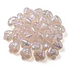 Luminous UV Plating Transparent Acrylic Pendants OACR-P010-10A-3