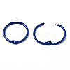 Spray Painted Iron Split Key Rings IFIN-T017-01B-3