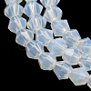 Imitation Jade Glass Beads Strands GLAA-F029-J4mm-05-3