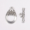 Tibetan Style Toggle Clasps AC2014-2