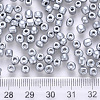 12/0 Baking Paint Glass Round Seed Beads SEED-S036-01A-14-3